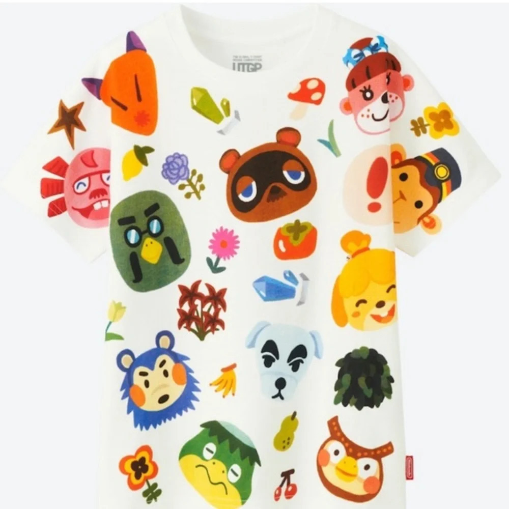 RARE Animal Crossing Nintendo x Uniqlo Tee - Picture 1 of 11